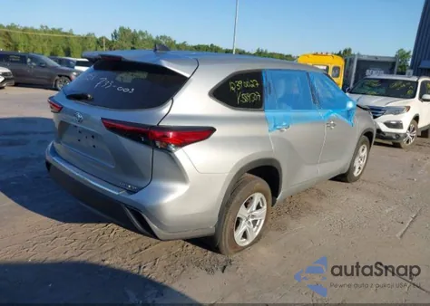 2022 Toyota Highlander L/Le from USA, damaged, VIN 5TDBZRBH3NS589507